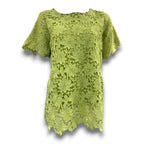 Sugar Crisp Knitted Top (Size - Small) - Green