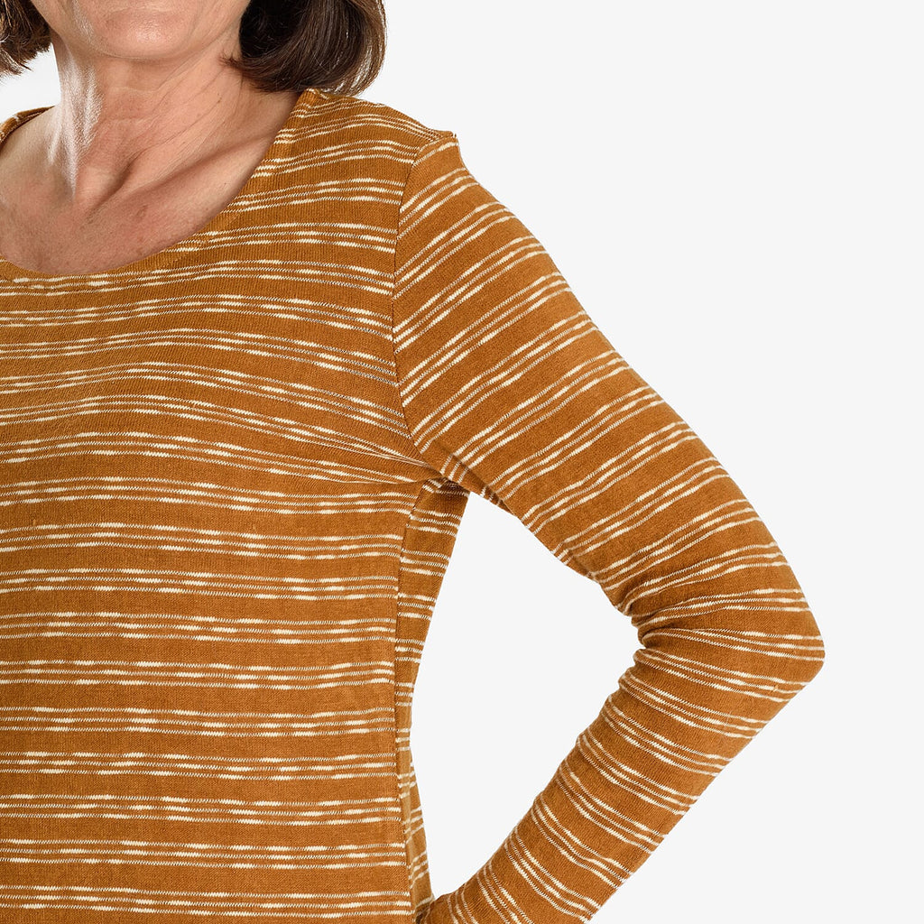 Sugar Crisp Full Sleeve Blouse (Size - S) - Mustard