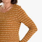 Sugar Crisp Full Sleeve Blouse (Size - S) - Mustard