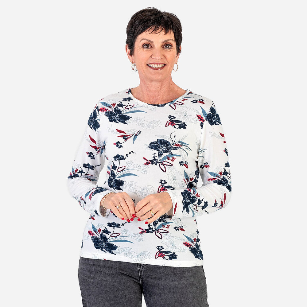 Sugar Crisp Soft Touch Jumper (Size S) - White