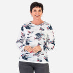 Sugar Crisp Soft Touch Jumper (Size S) - White