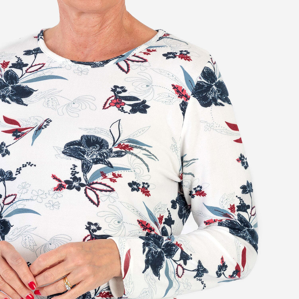 Sugar Crisp Soft Touch Jumper (Size S) - White