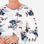Sugar Crisp Soft Touch Jumper (Size S) - White