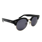 Summer Closeout- GUESS Black - Gold Half Rim Sunglasses