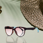 Summer Closeout - GUESS Pink Square Sunglasses with Brown Lenses