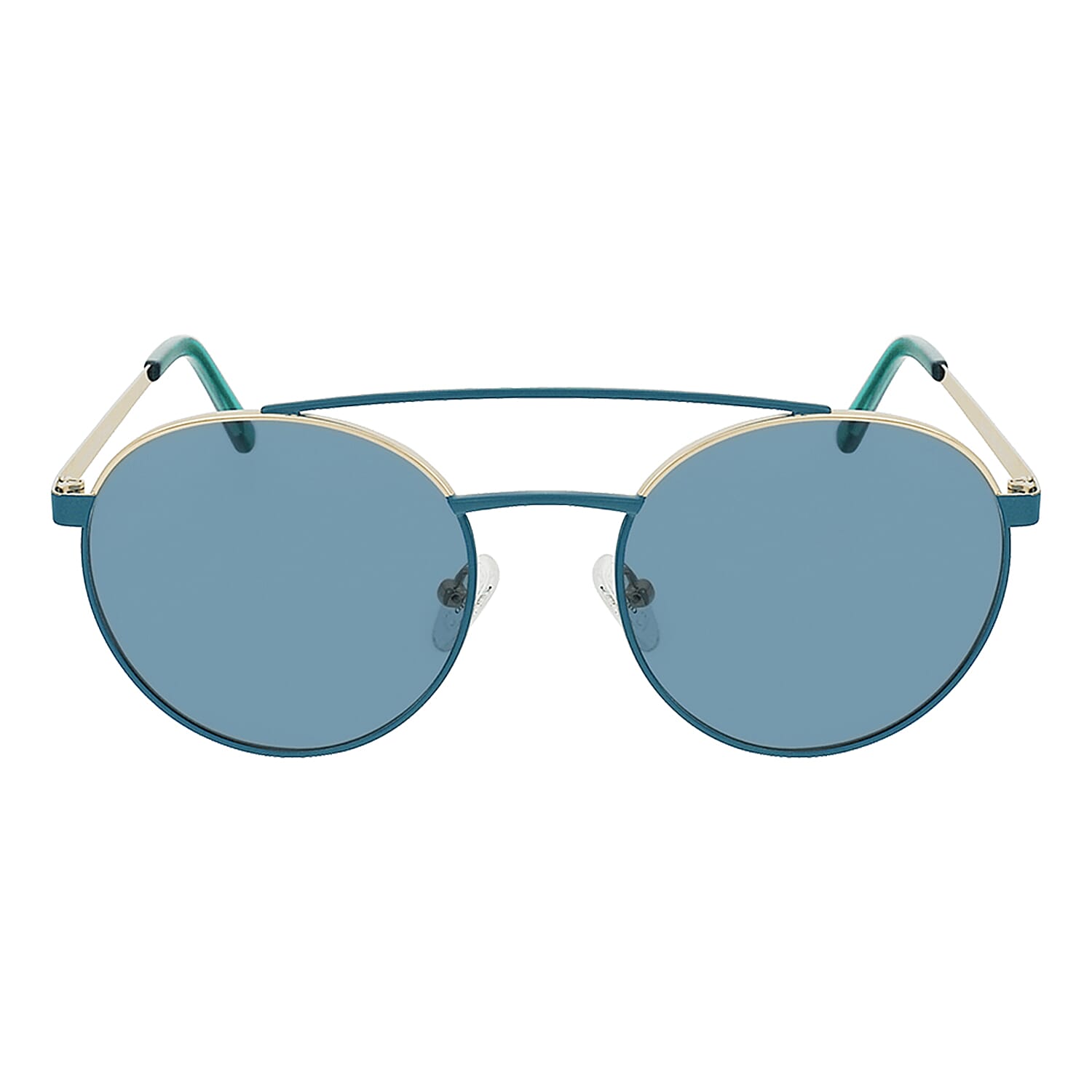 Summer Closeout- GUESS Unisex Blue Round Aviator