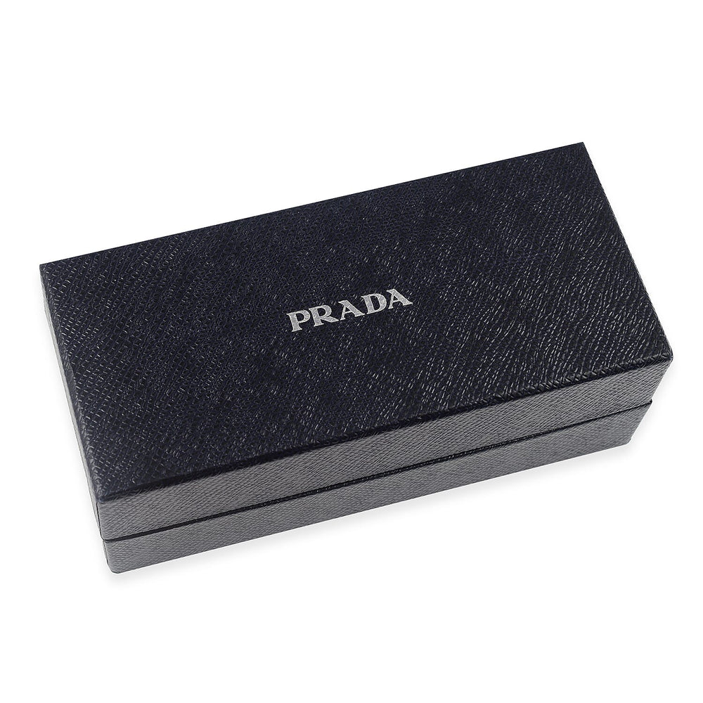 Summer Closeout PRADA Brown Cat Eyed Sunglasses - Black