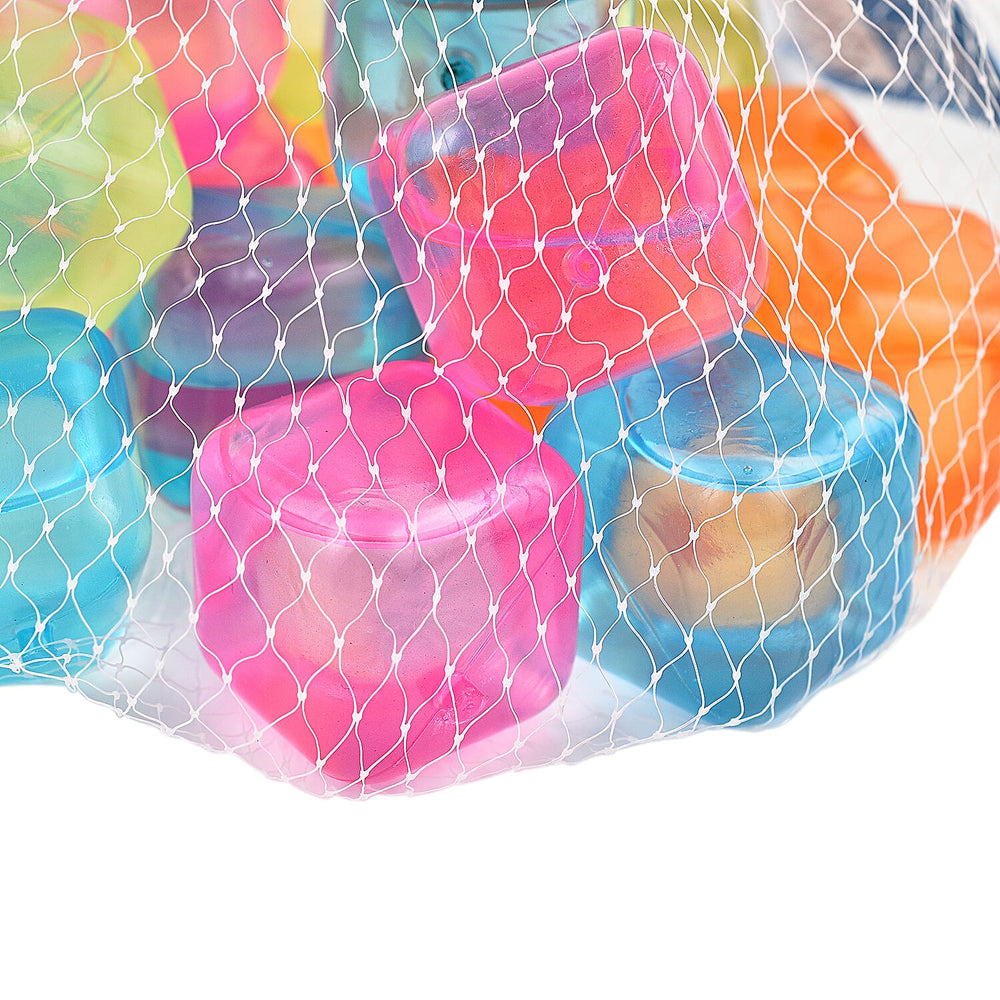 Summer Essentials - Ice Moulds Animals 4Pcs and Ice Cube Square 20Pcs - Multi
