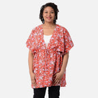 Summer Kaftan (One Size) - Red