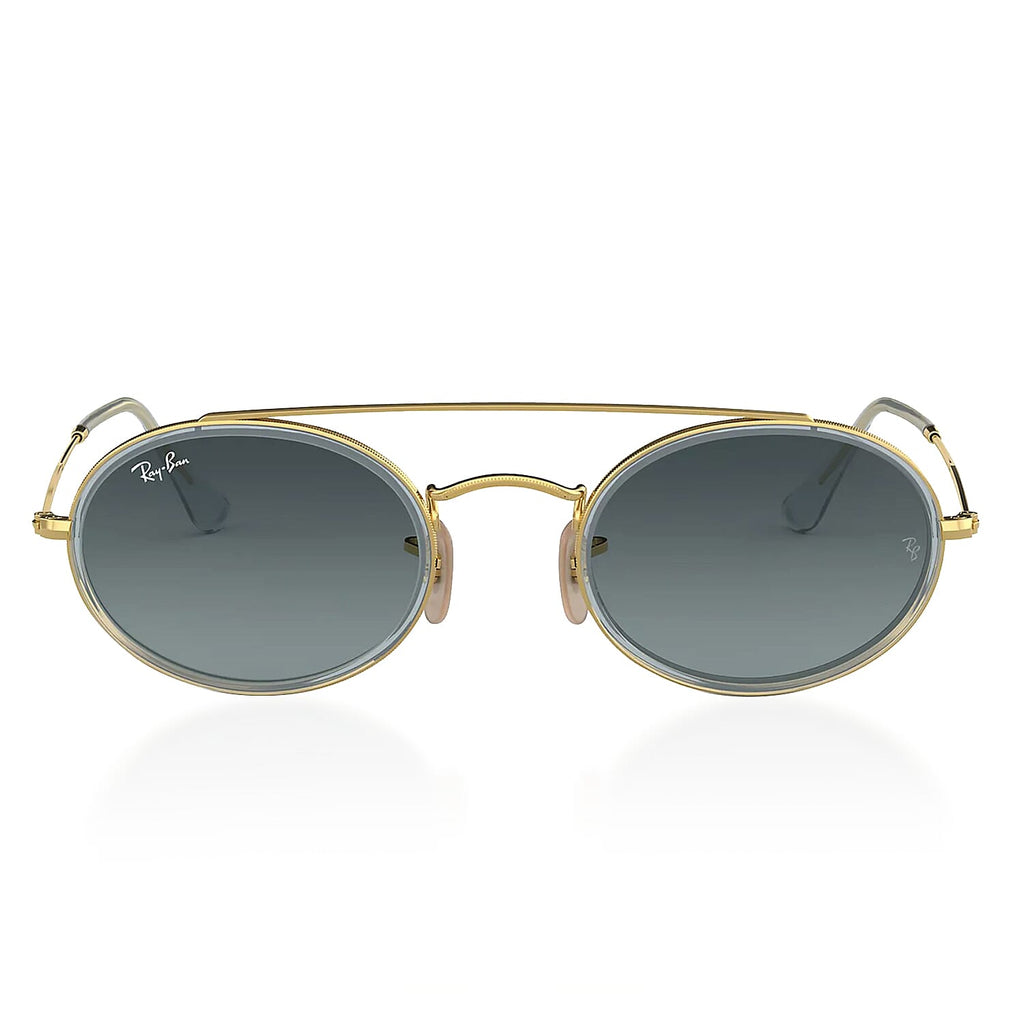RAY BAN CLOSE OUT - Unisex Aviator Sunglasses - Gold Blue