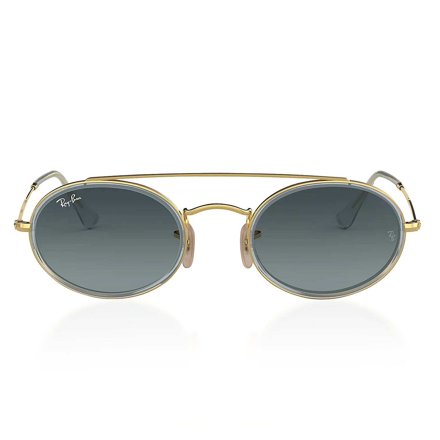 RAY BAN CLOSE OUT - Unisex Aviator Sunglasses - Gold Blue