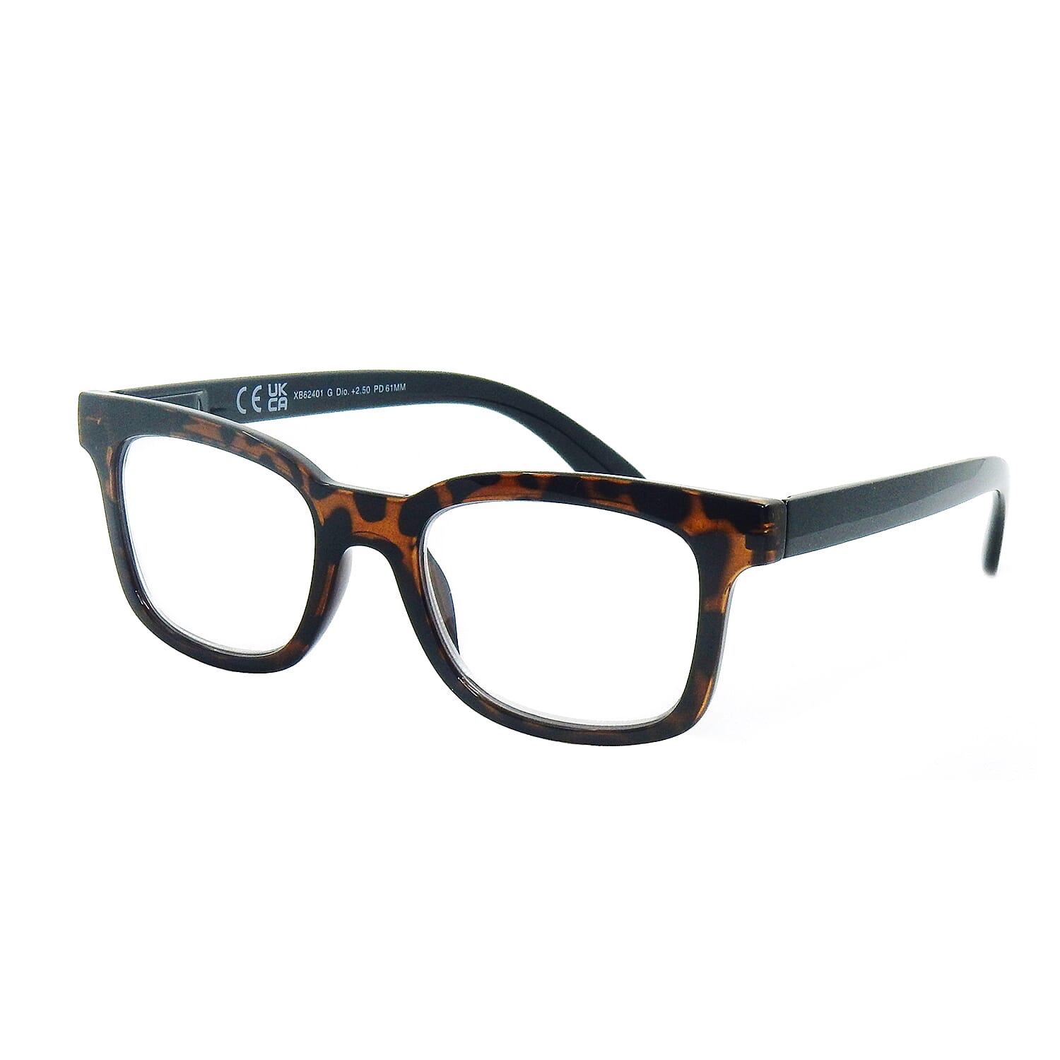 SWISS MADE Blue Light Reading Glass with UV 400 Protection- Demi (Power_3)