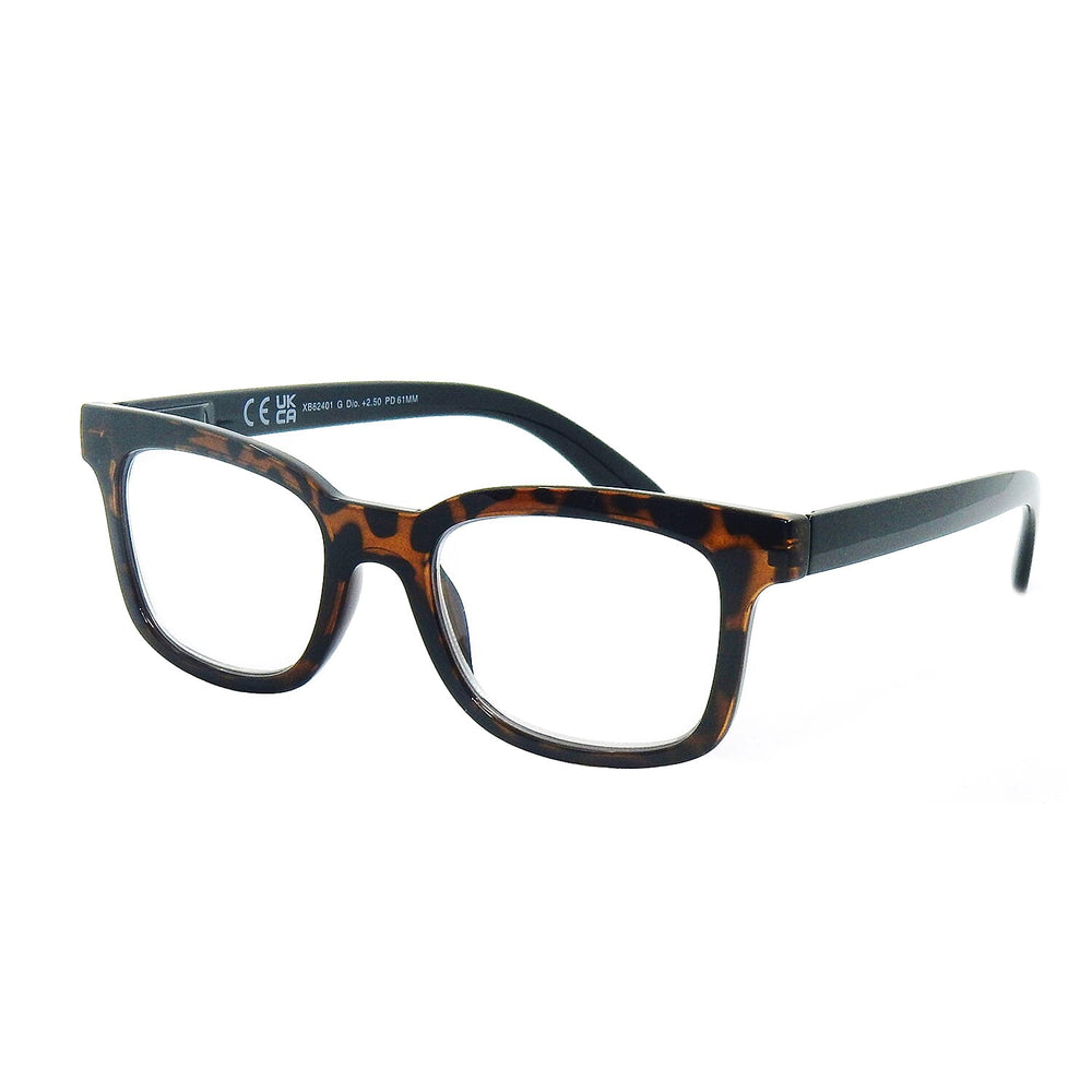 UV 400 Protection Blue Light Reading Glasses (Power -3.50) - Demi