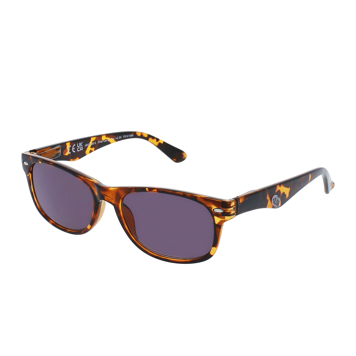 UV 400 Protected Sunglasses - Premium Sunreading Glasses (Power 3.50) - Demi