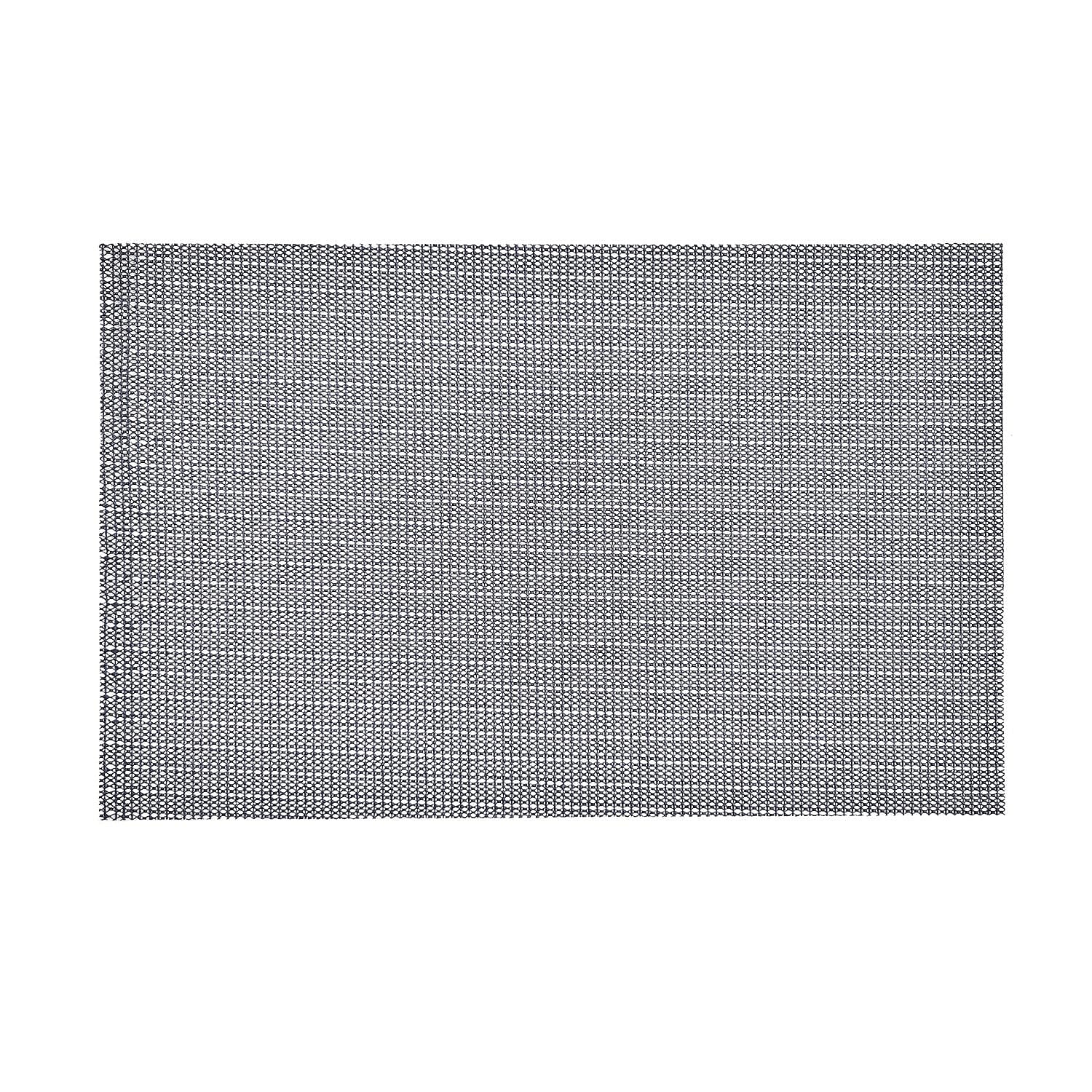 Super Absorbent Geometric Pattern Diatomaceous Earth Bath Mat (Size 60x39 cm) - Blue
