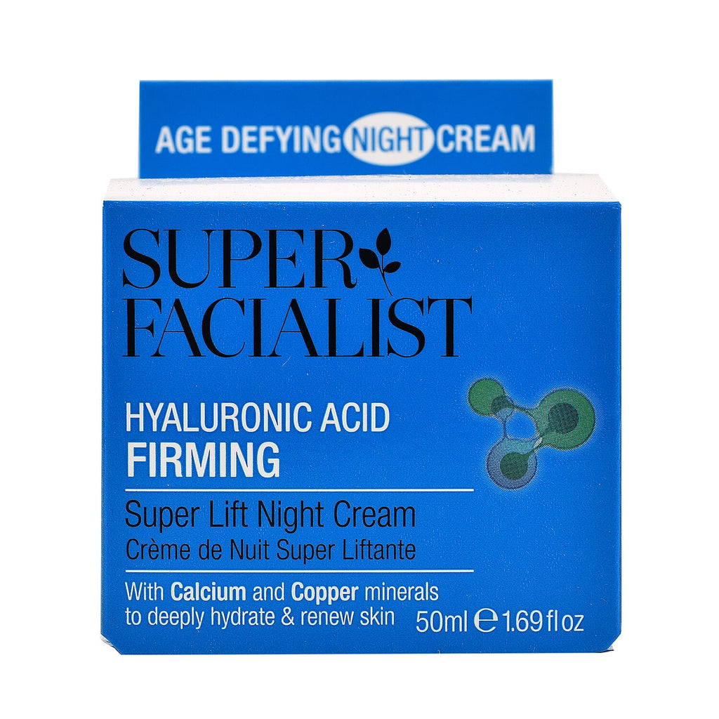Super Facialist 50ml Hyaluronic Acid Night Cream Firming Super Lift