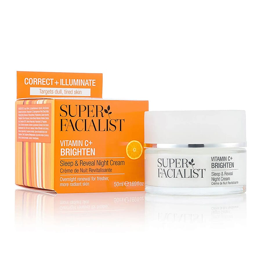 Super Facialist 50ml Vitamin C Night Cream Sleep - Reveal