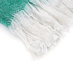 Supersoft Mohair - Like Wool Cozy Mix Blanket with Timeless Appeal (Size 170x130 cm) - Green