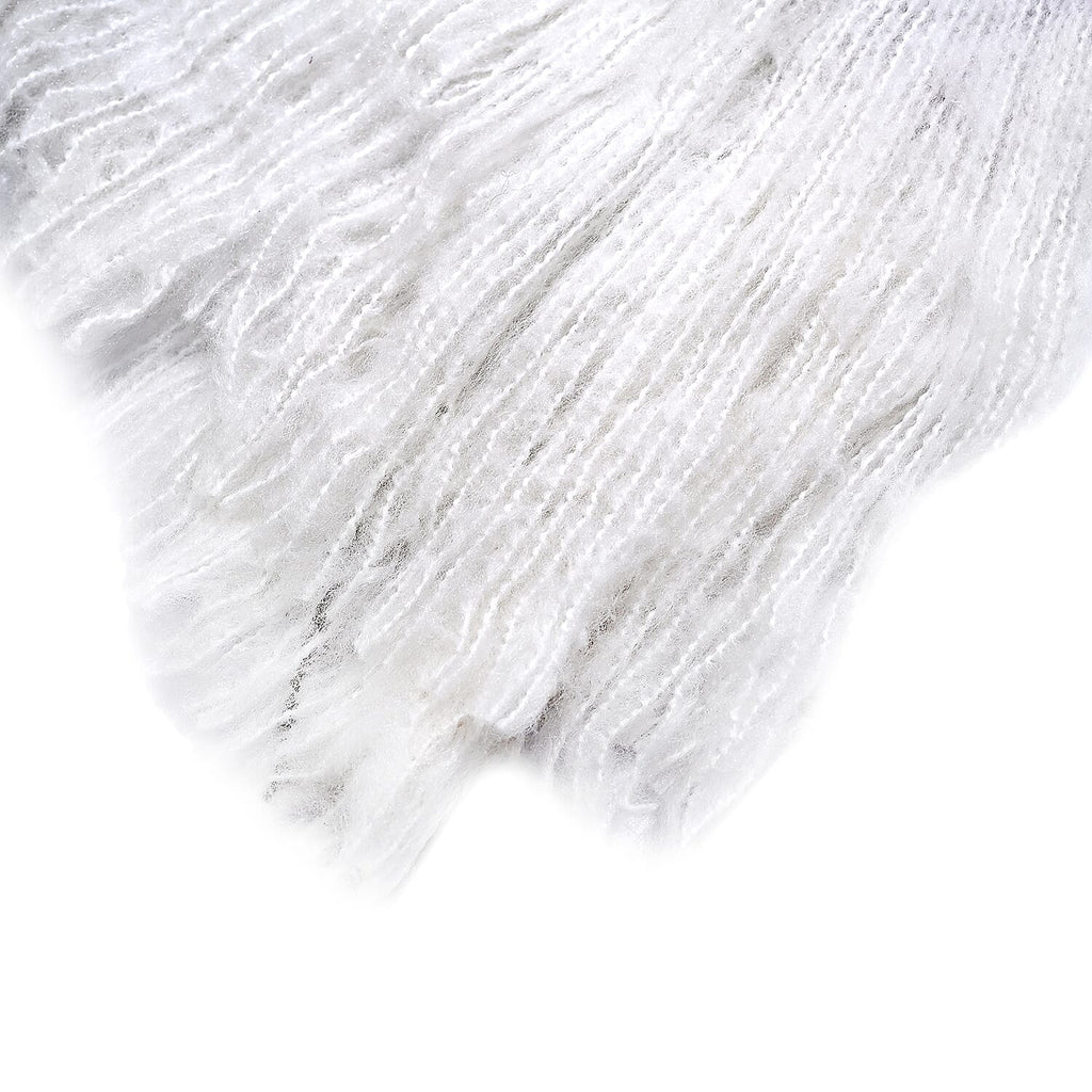 Supersoft Mohair Wool Cozy Mix Blanket with Timeless Appeal (Size 170x130 cm) - Lilac
