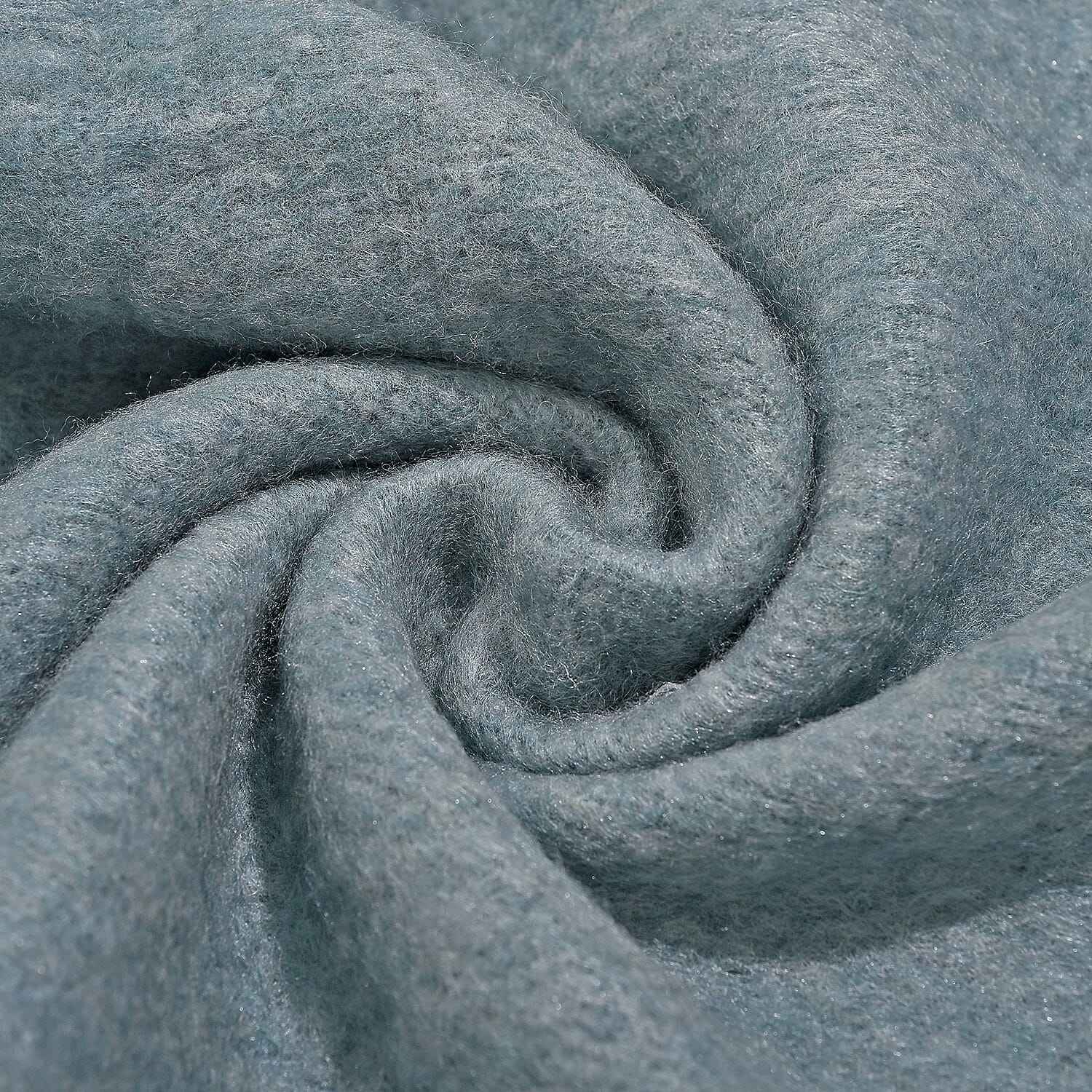 Supersoft Mohair Wool Cozy Mix Blanket with Timeless Appeal (Size 170x130 cm) - Green