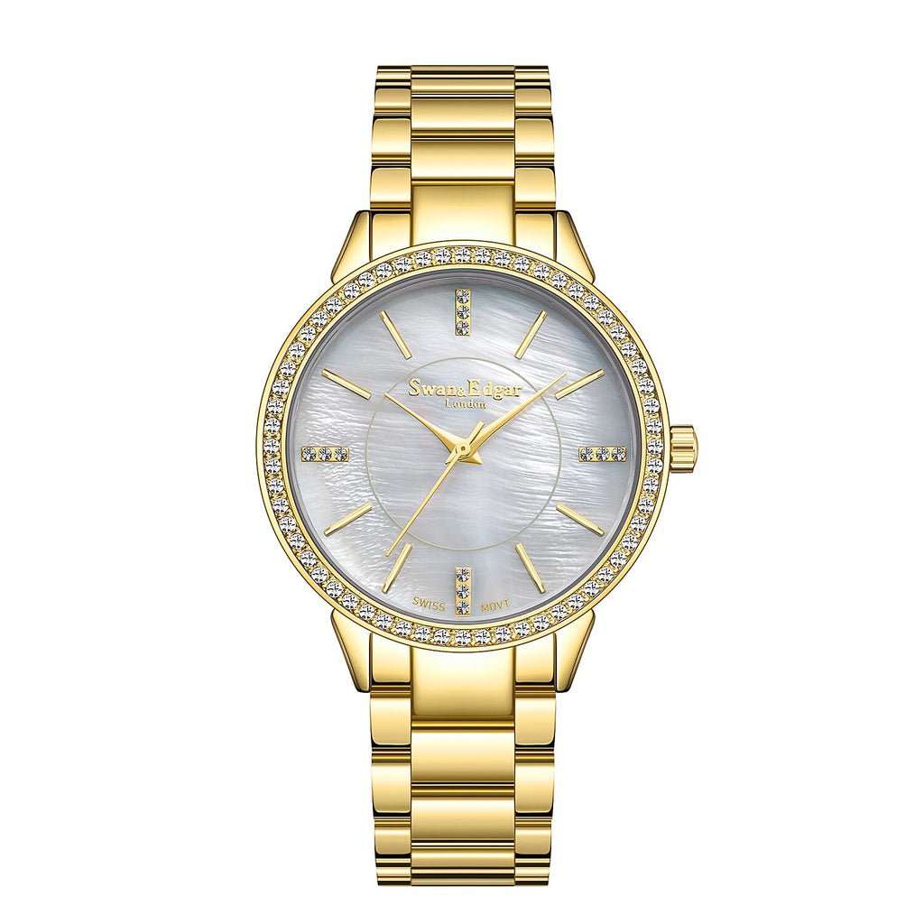 Swiss Quartz Ladies Watch in Stainless Steel