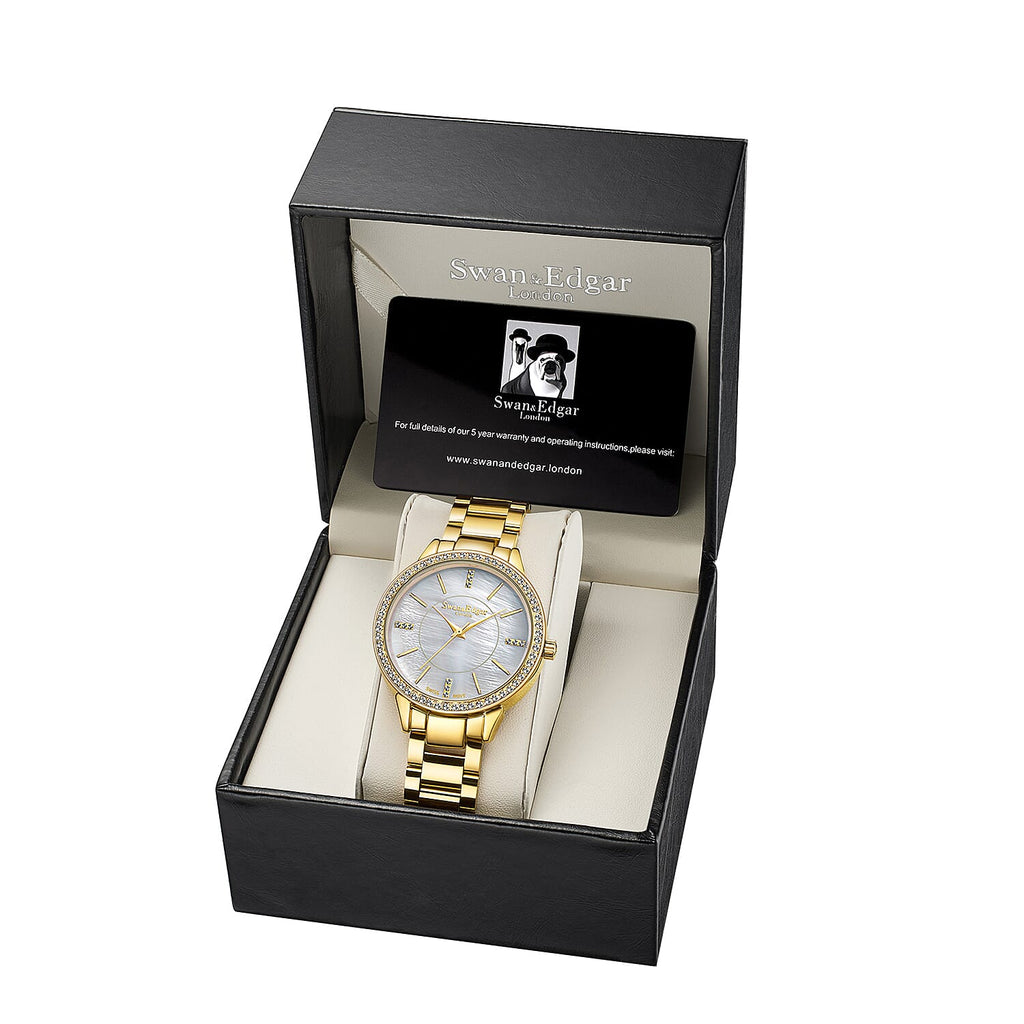 Swiss Quartz Ladies Watch in Stainless Steel
