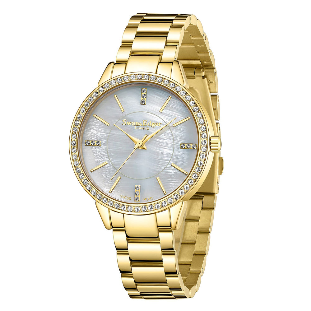 Swiss Quartz Ladies Watch in Stainless Steel