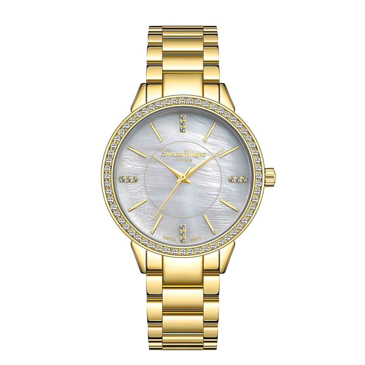 Swiss Quartz Ladies Watch in Stainless Steel