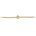 LUXORO 9K Yellow Gold Swiss Movt. Water Resistant Watch in Panther Chain Strap (Size - 7 - 7.5) Gold Wt. 10.31 Gms.