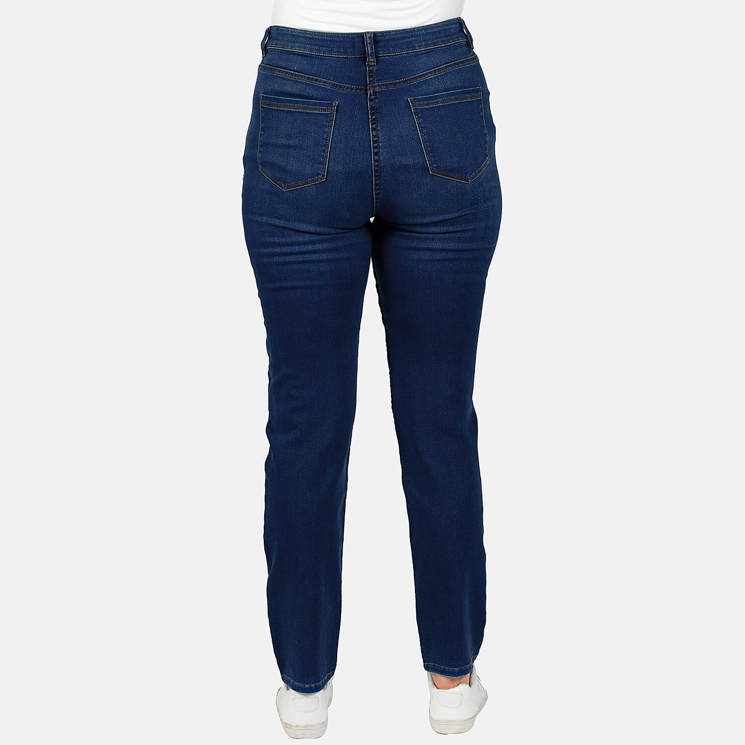 TAMSY - Angelina Relaxed Stretch Jean (Size 12) - Indigo