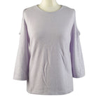 TAMSY Cold Shoulder Top (Size M,12-14) - Lilac