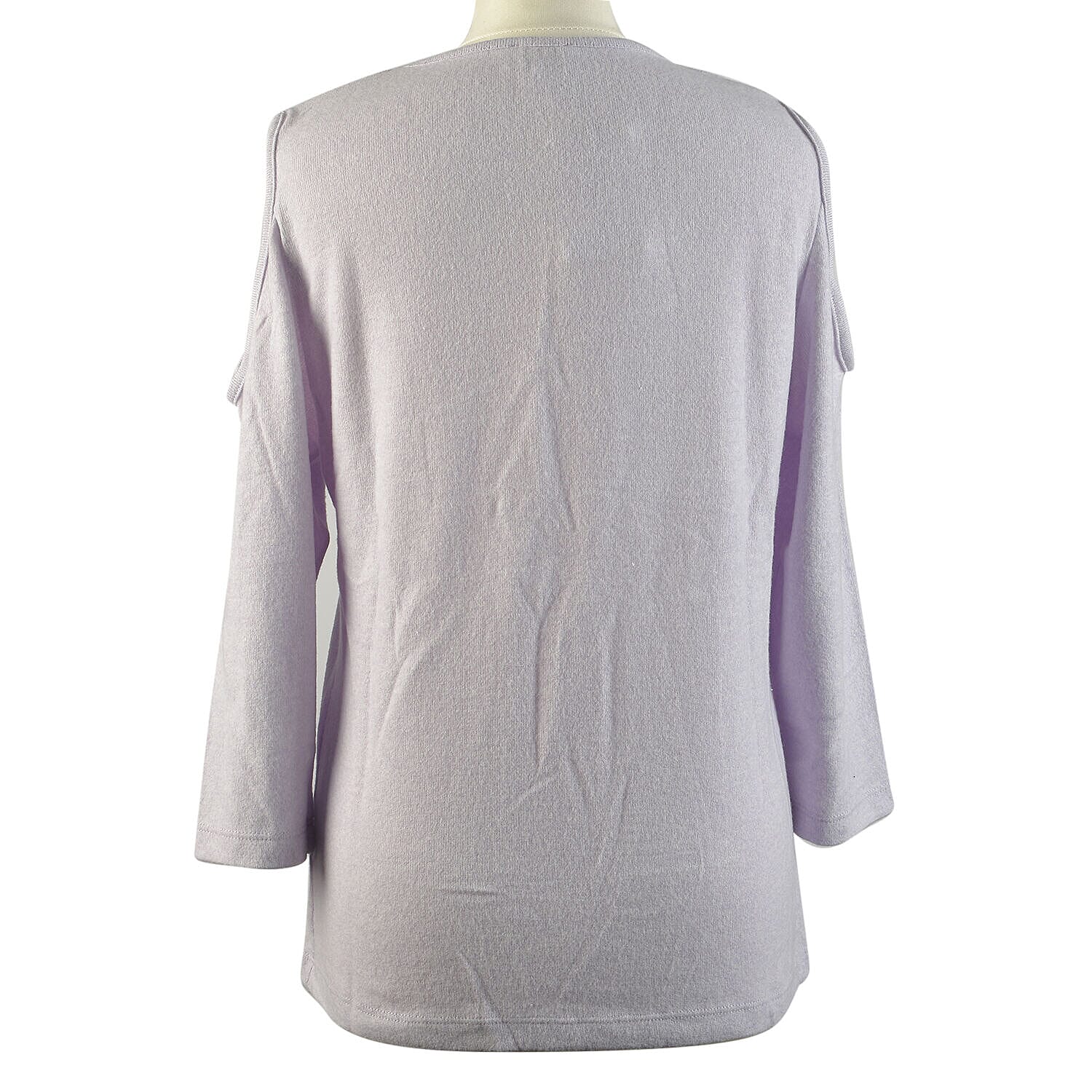TAMSY Cold Shoulder Top (Size M,12-14) - Lilac