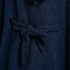 TAMSY Faux Fur Kimono (Size - One Size, 110x80 Cm) - Navy