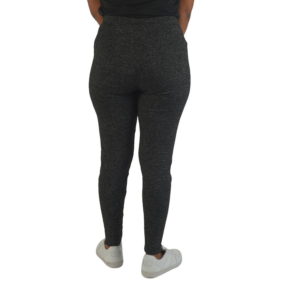 TAMSY Slim Fit Leggings (Size XXL-18) - Charcoal