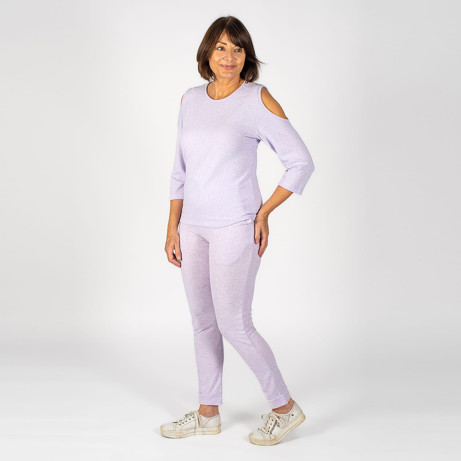 TAMSY Jersey Top (Size S, 8-10) - Lilac