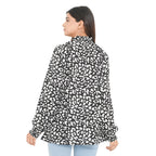TAMSY Leopard Pattern Top (Size 26) - Black