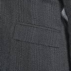 TAMSY Long Sleeves Blazer with Notched Lapel Collar (Size S,8-10) - Grey