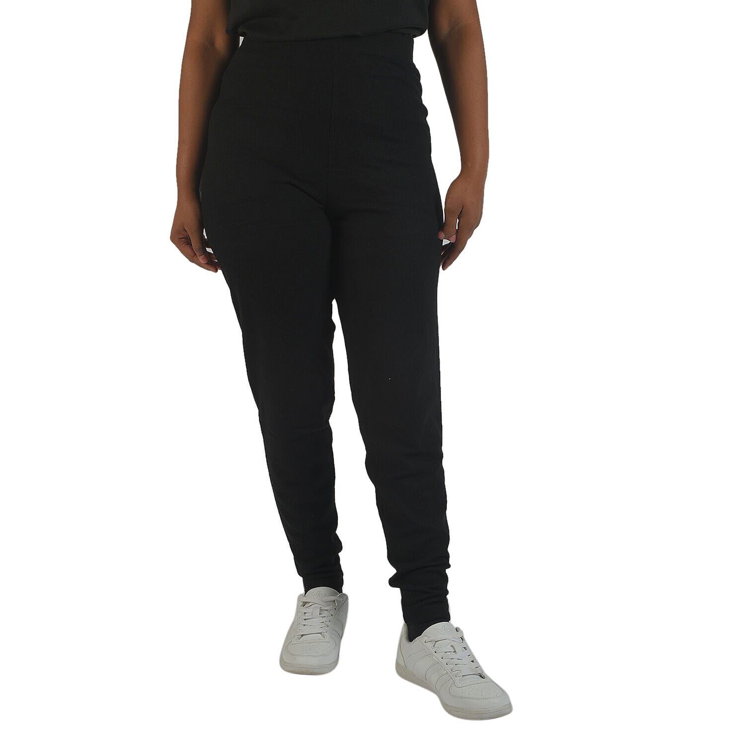 TAMSY Slim Fit Leggings (Size XL-16) - Black