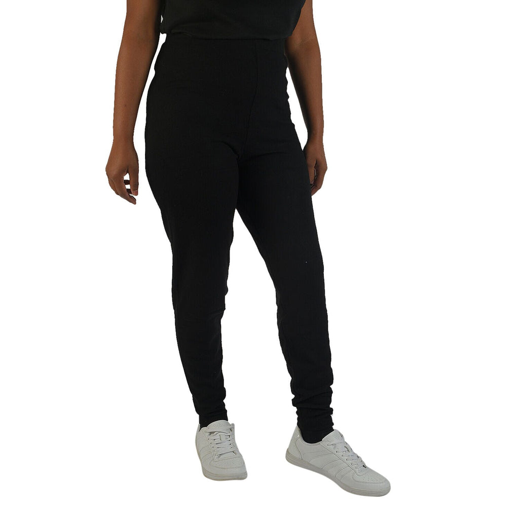 TAMSY Slim Fit Leggings (Size XL-16) - Black
