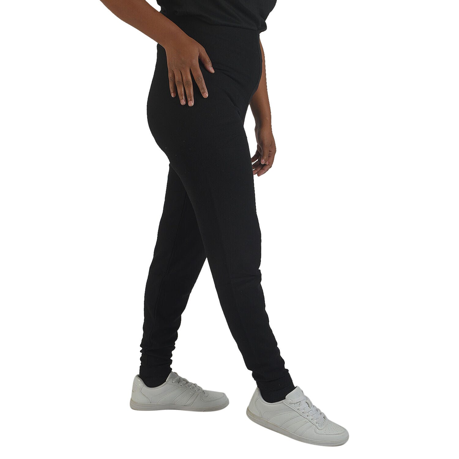 TAMSY Slim Fit Leggings (Size XL-16) - Black