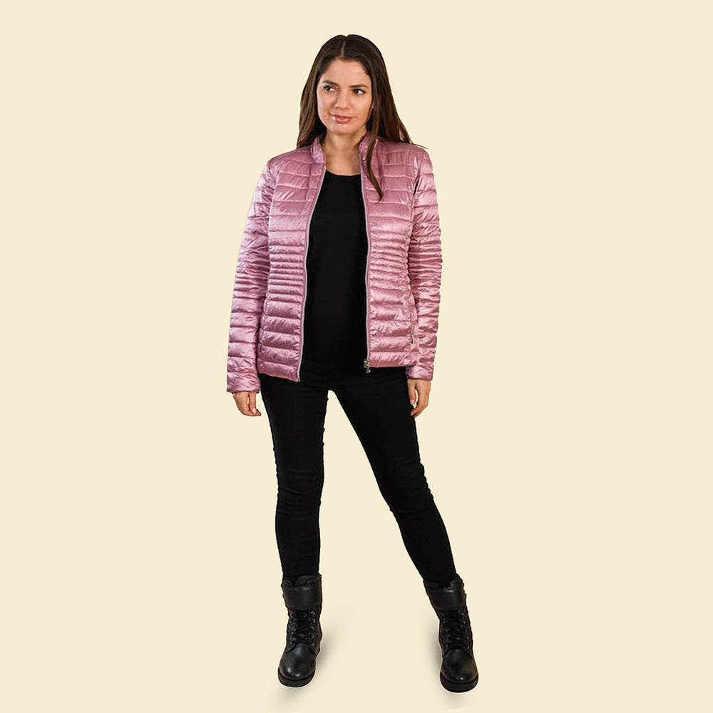 TAMSY Reversible Floral Print Padded Jacket (Size 18) - Pink - Multi