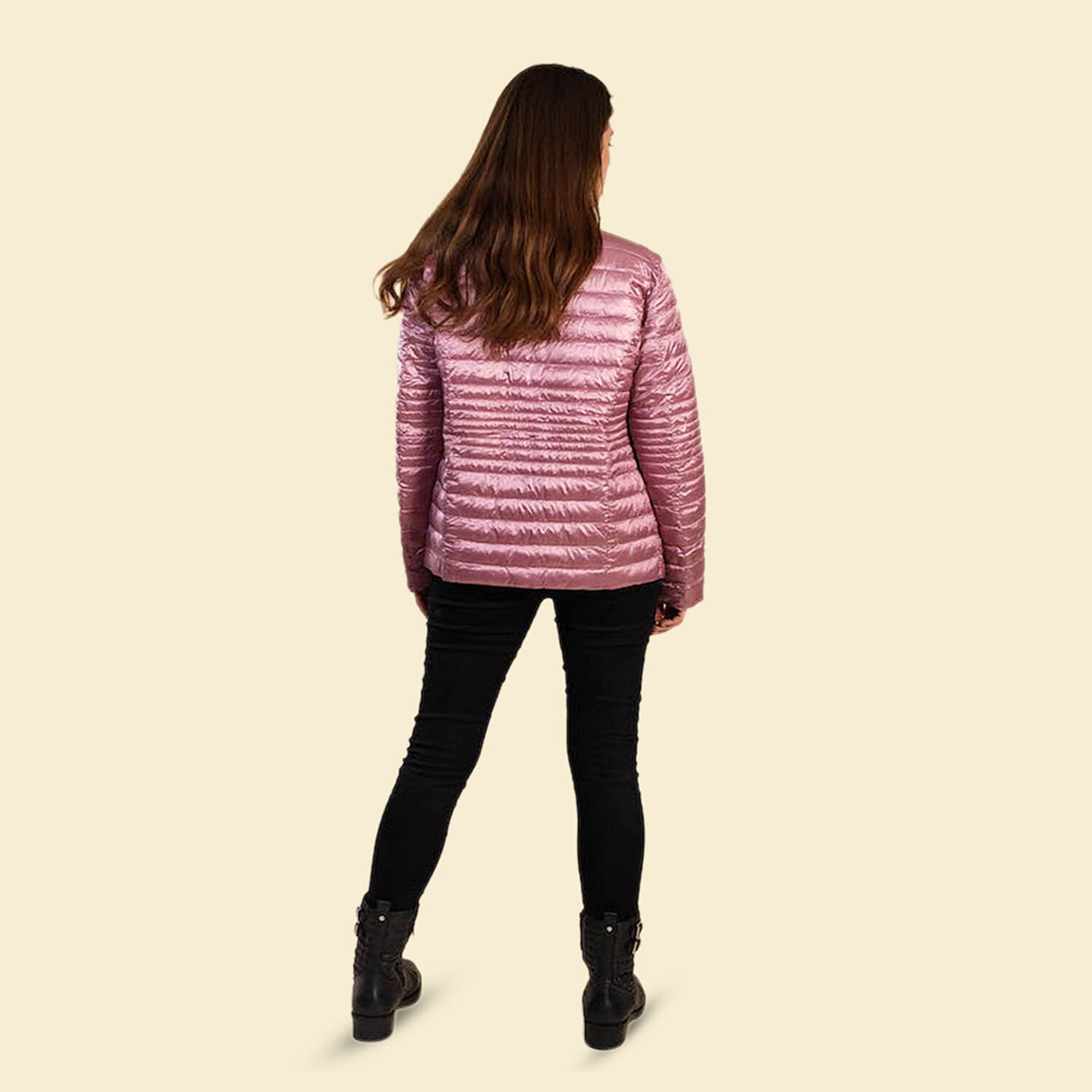 TAMSY Reversible Floral Print Padded Jacket (Size 18) - Pink - Multi