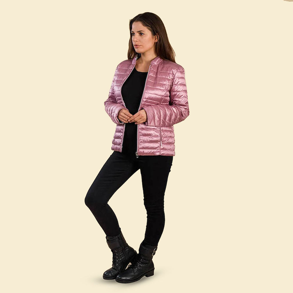 TAMSY Reversible Floral Print Padded Jacket (Size 22) - Pink - Multi