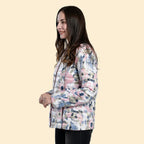 TAMSY Reversible Floral Print Padded Jacket (Size 22) - Pink - Multi