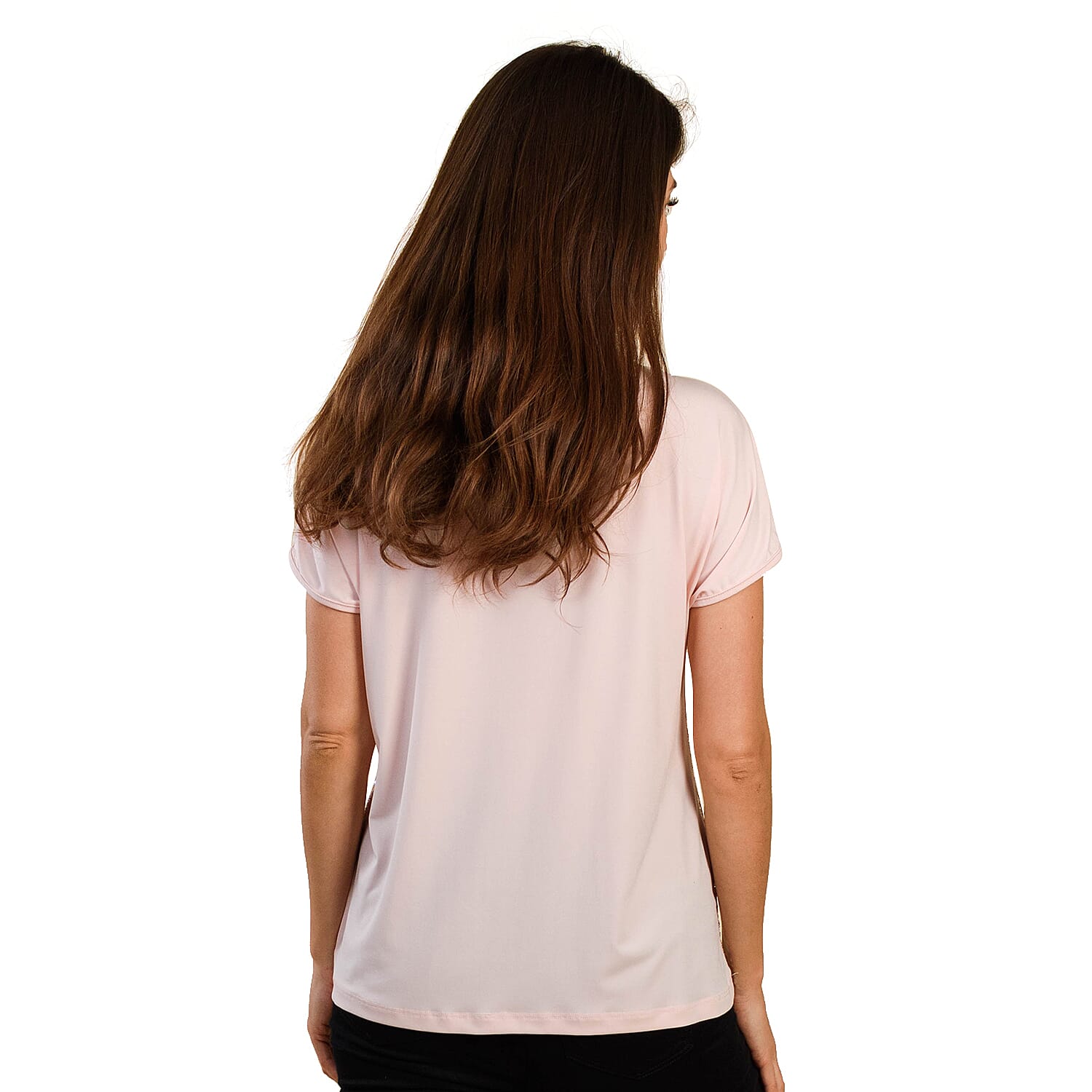 TAMSY Sequin Top (Size S) - Blush