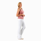 TAMSY Viscose Womens Sleeveless Tank Top (Size 24 to 26) - Blush Pink