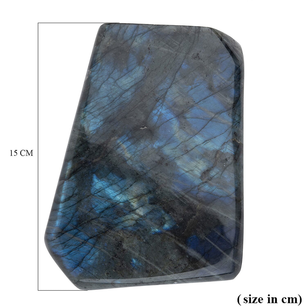 High Polish Exquisite Quality PREMIUM FIRE Labradorite LARGE Crystal - (Approax 0.8 - 1 KG)