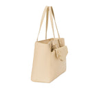 THE DESIGNER LAUNCH - BEBE Signature Tote - Clutch Set with Heart Charm - Beige