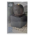 THE OUTDOOR LIVING COMPANY Cascade Water Fountain with Warm LED Light (58 cm)