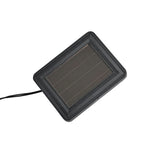 Set of 4 Solar Tree Pattern Garden Stake Green LED Light